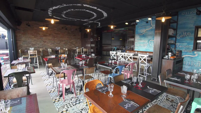 Salle de restaurant PC de la Base Keroman